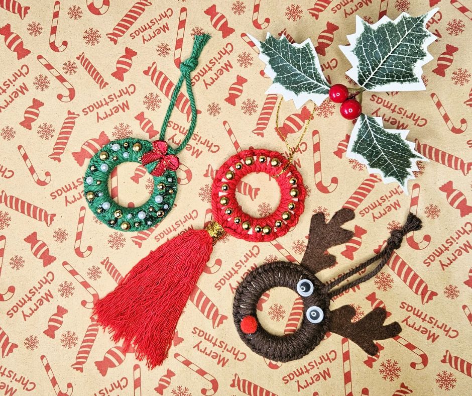 Macrame Christmas Decorations Me Time Kit