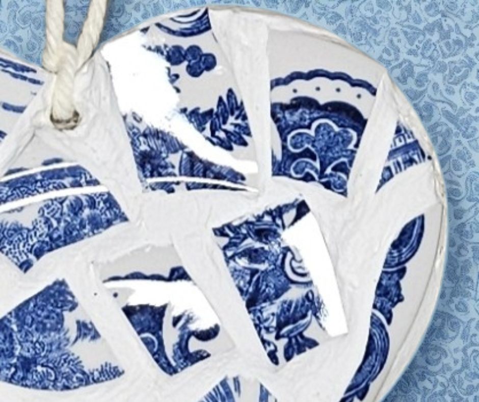 Broken China Heart Mosaic Me Time Kit – DIY Mosaic Craft Kit for Adults