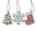 3 Christmas Tree Ornaments Me Time Kit – DIY Christmas Craft Kit for Adults