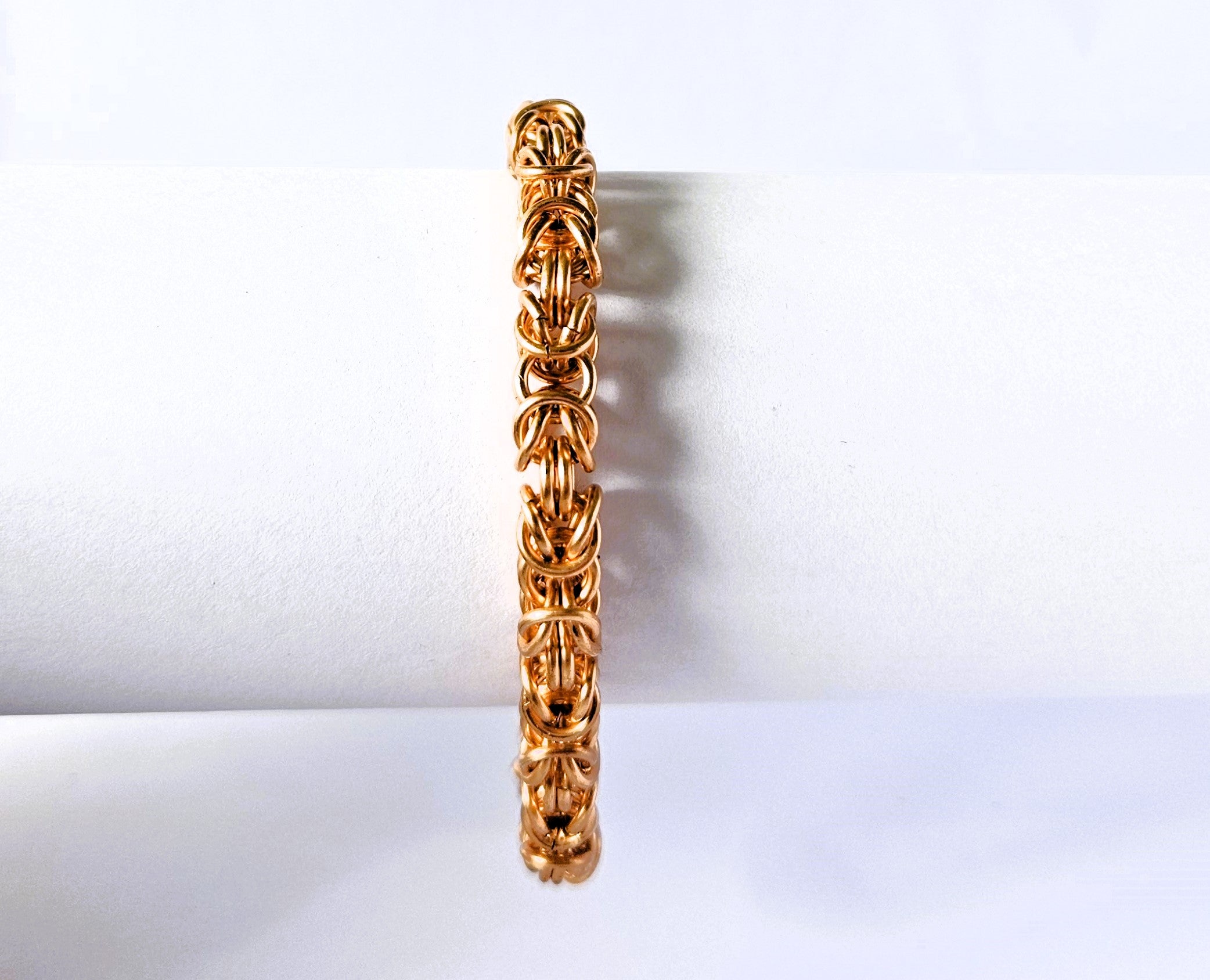 Silver or Bronze Chain Byzantine Bracelet Me Time Kit – DIY Jewellery Making Kit for Adults