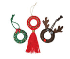 Macrame Christmas Decorations Crafternoon Kit (£13.50 per person)