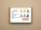 3 Christmas Tree Ornaments Crafternoon Kit (£10.50 per person)