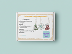 3 Christmas Tree Ornaments Me Time Kit – DIY Christmas Craft Kit for Adults